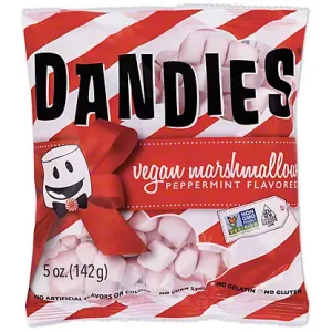 PEPPERMINT FLAVORED VEGAN MARSHMALLOWS, PEPPERMINT