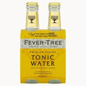 Fever-Tree Premium Indian Tonic Water, 4 bottles / 6.8 fl oz - Kroger