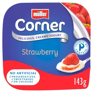 Muller Corner Fruit Yoghurt with Strawberry