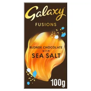 Galaxy Fusions Blonde Sea Salt Chocolate Bar