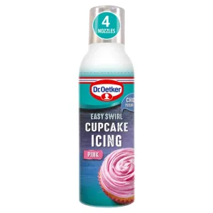 Dr. Oetker Easy Swirl Pretty Pink Cupcake Icing