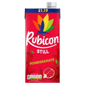 Diet info for Rubicon Still Pomegranate Juice Drink 1L, PMP £1.19