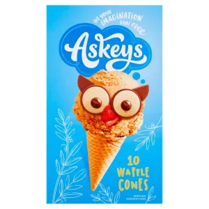 Askeys Waffle Cones 10 Pack