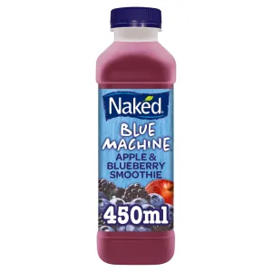 Diet info for Naked Blue Machine Blueberry Smoothie 450ml - Spoonful