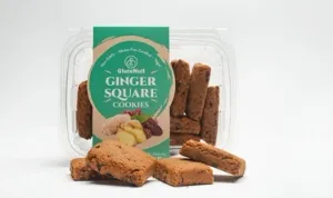 Ginger Square Gingerbread
