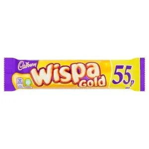 Cadbury Wispa Gold Chocolate Bar (48g x 12)