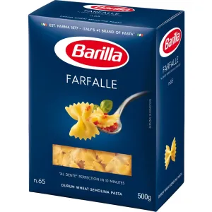 Barilla Pasta Farfalle Farfalle Pasta No 65