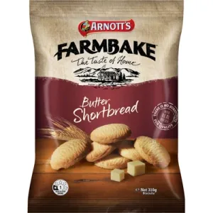 Arnotts Farmbake Cookies Butter Shortbread