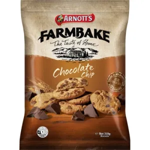 Arnotts Farmbake Cookies Chocolate Chip