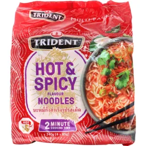 Trident Instant Noodles Multi Pack Hot And Spicy Thai