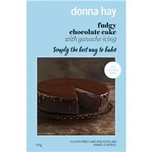 Donna Hay Fudgy Chocolate Cake With Ganache Icing