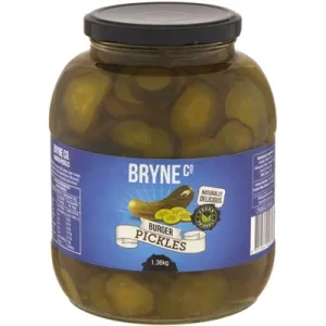 Bryne Co Burger Pickles