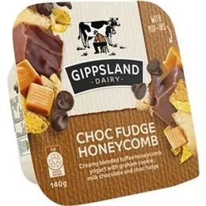 Gippsland Choc Fudge Honeycomb Yoghurt