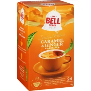 The Bell Tea Co. Delights Caramel and Ginger Flavoured Black Tea