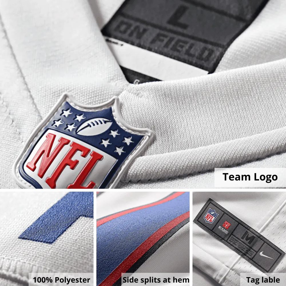 Detroit Lions Amon-Ra St. Brown 14 NFC North Division Champions Jersey - White Gallery Image
