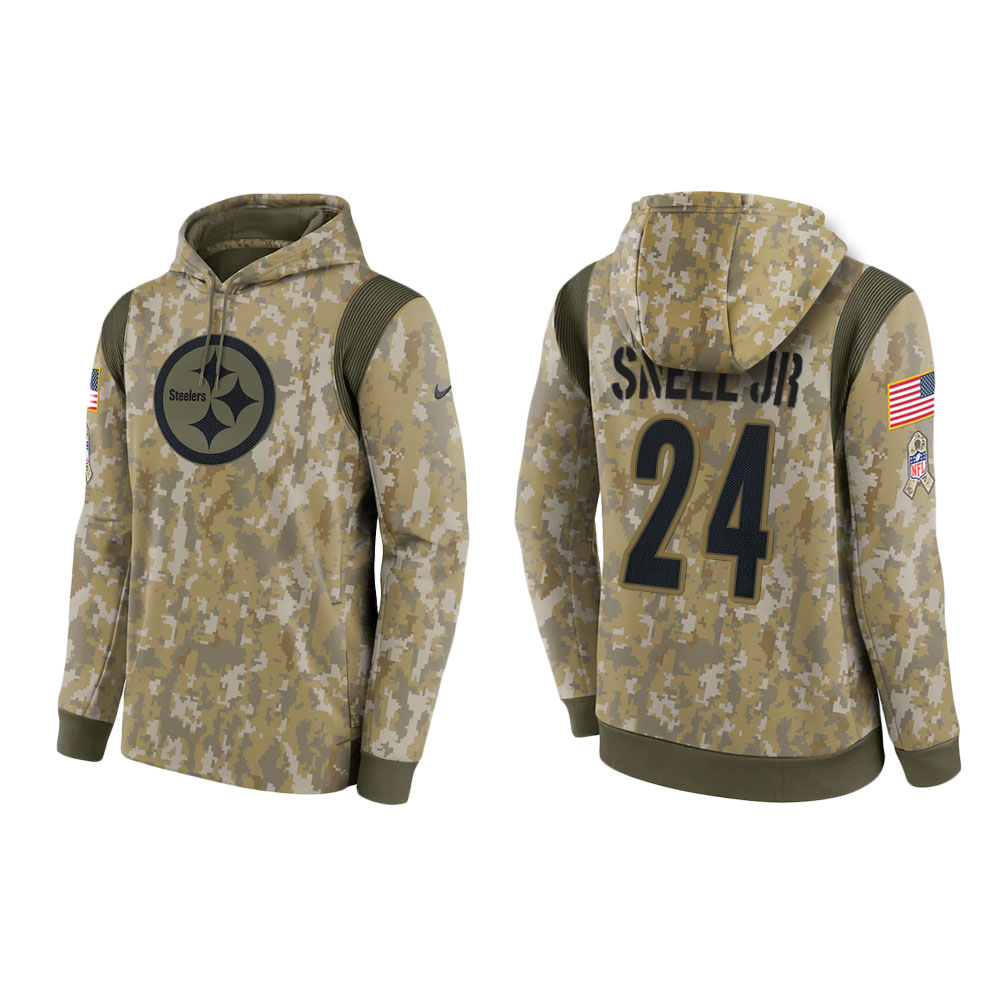 Benny Snell Jr. Pittsburgh Steelers Nike Camo 2021 Salute To Service ...