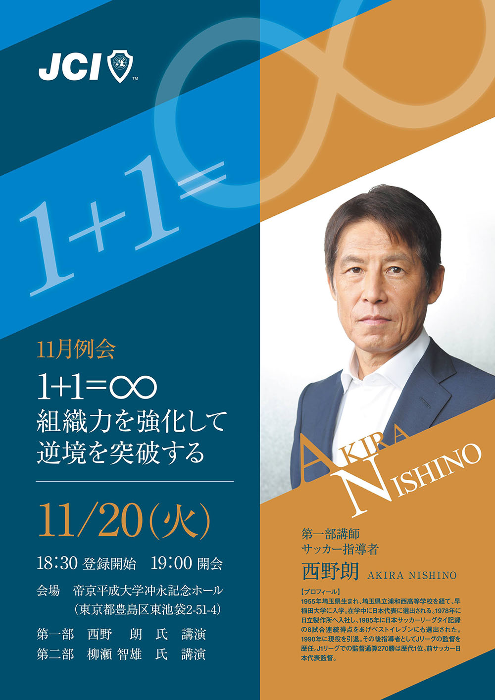 西野元監督から聞いた指導者のモチベーターとしての重要性