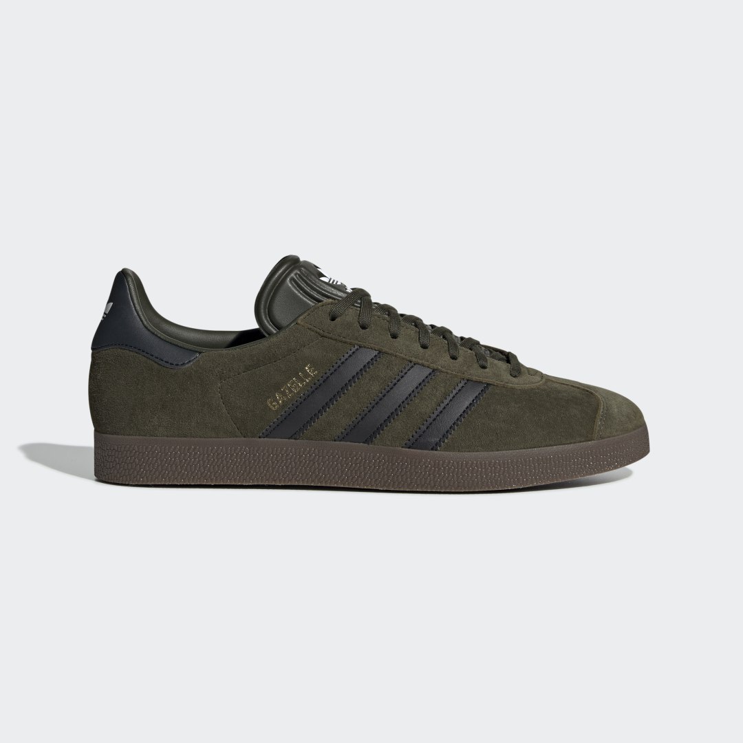 adidas gazelle brown tan black