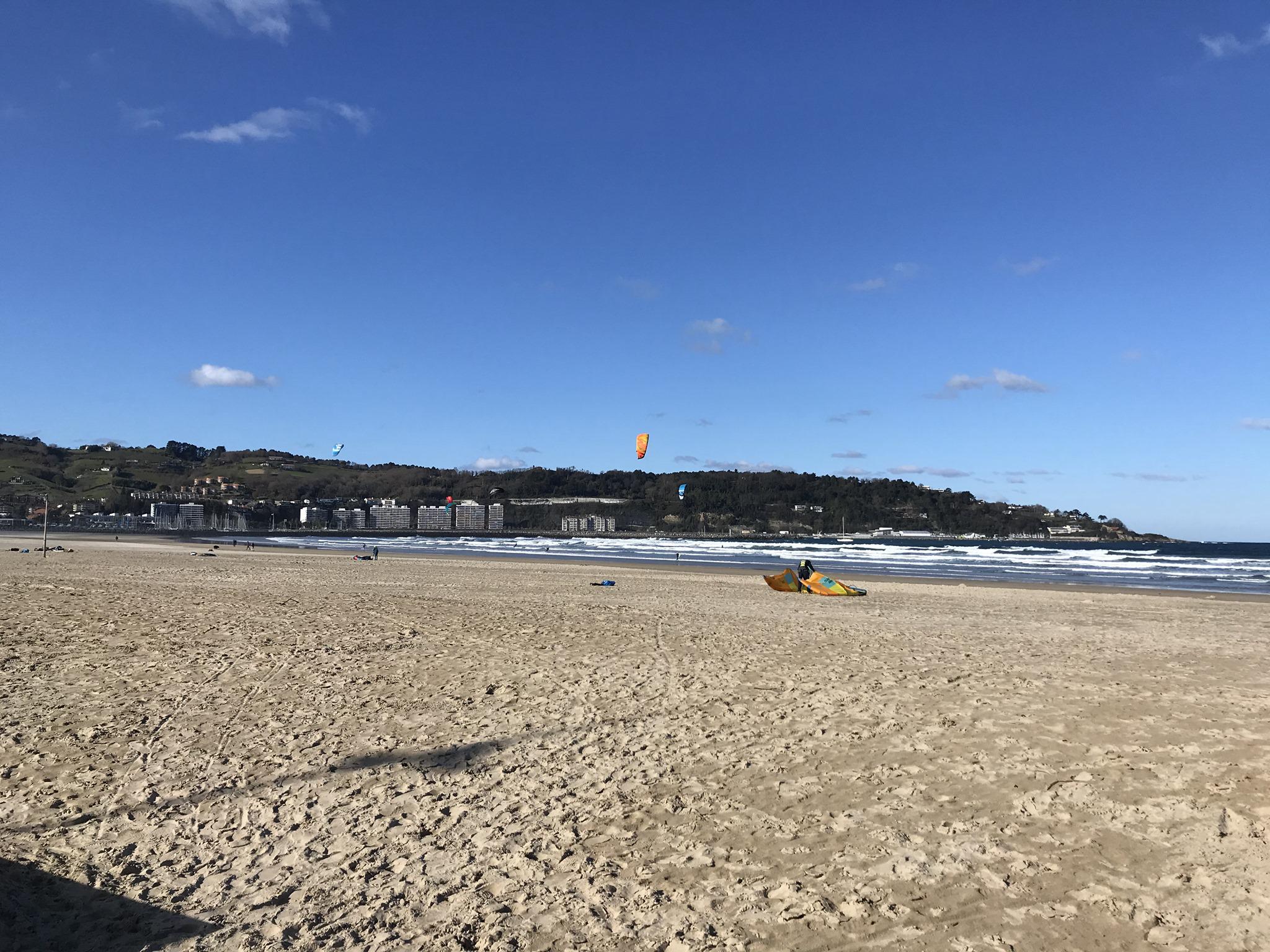 Spot à Hendaye (Grande plage)