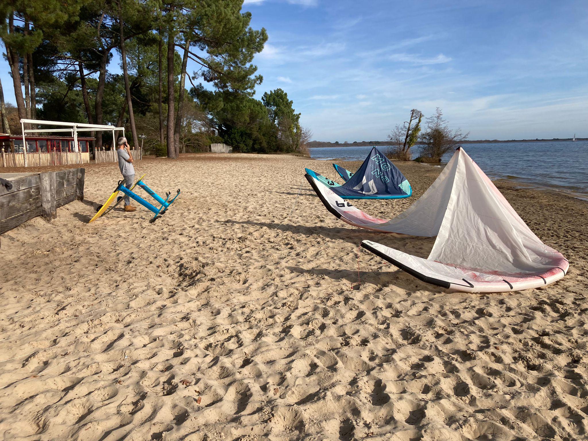 Spot à Plage de Laouga - Cazaux