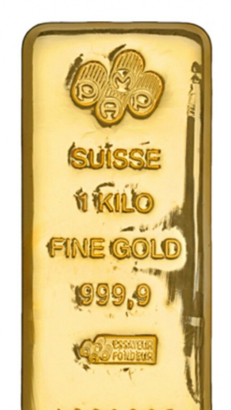 1 Kilo 9999 Gold Bar 32.15 Troy Ounces Ira Approved : Spotask FC4