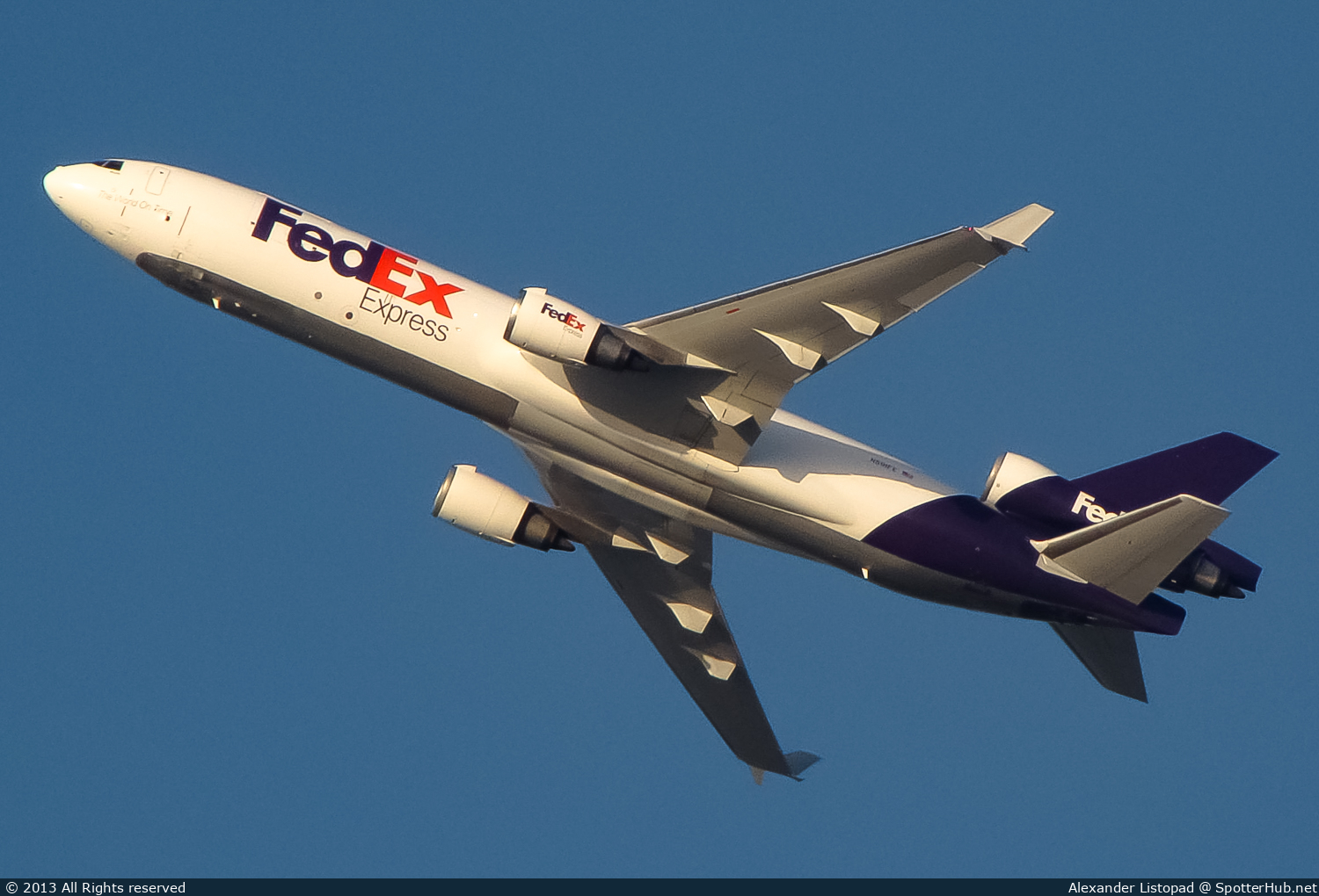 Photo of N591FE - McDonnell Douglas MD-11(F) operated by FedEx