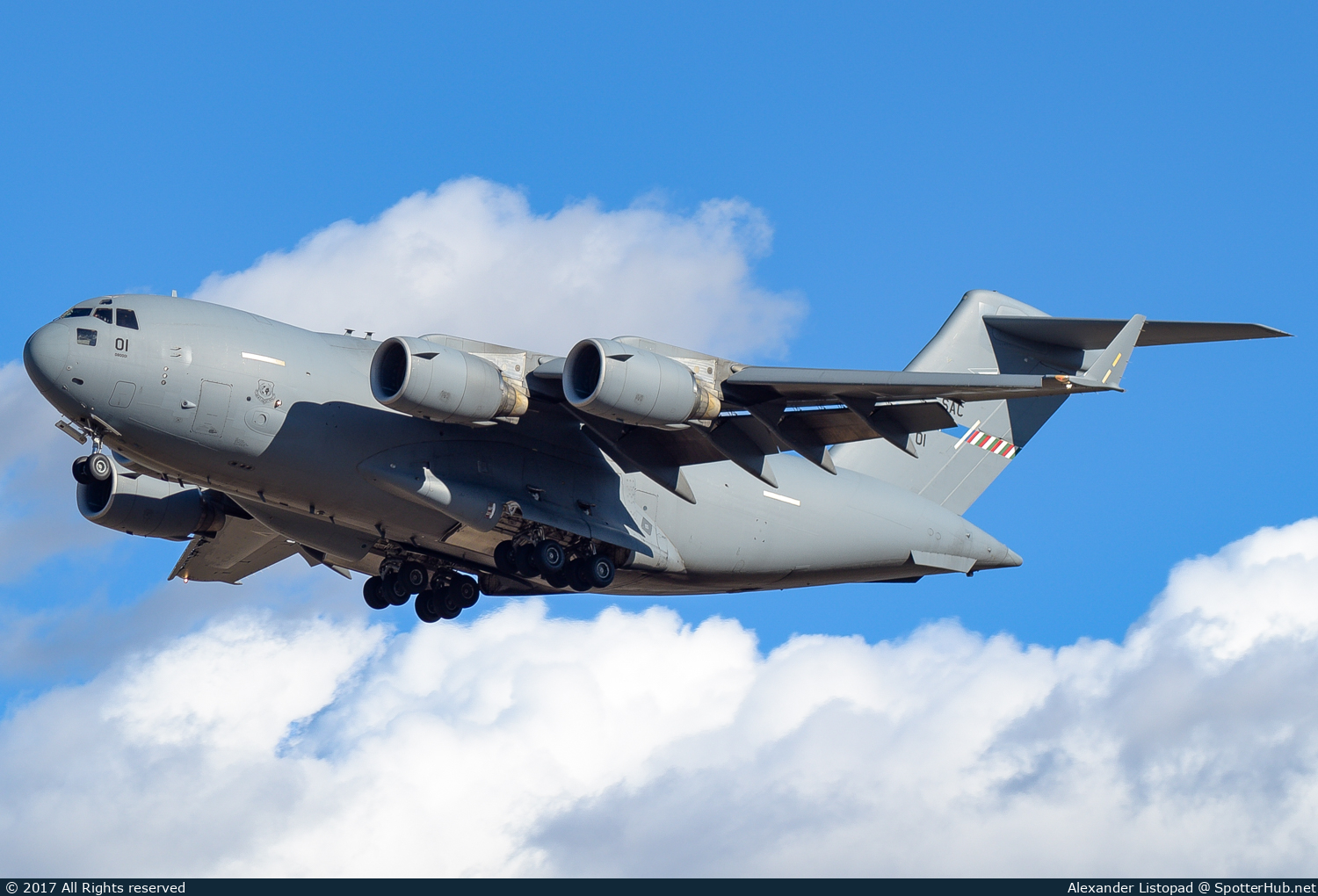 Photo of 01 - Boeing C-17A Globemaster III operated by NATO