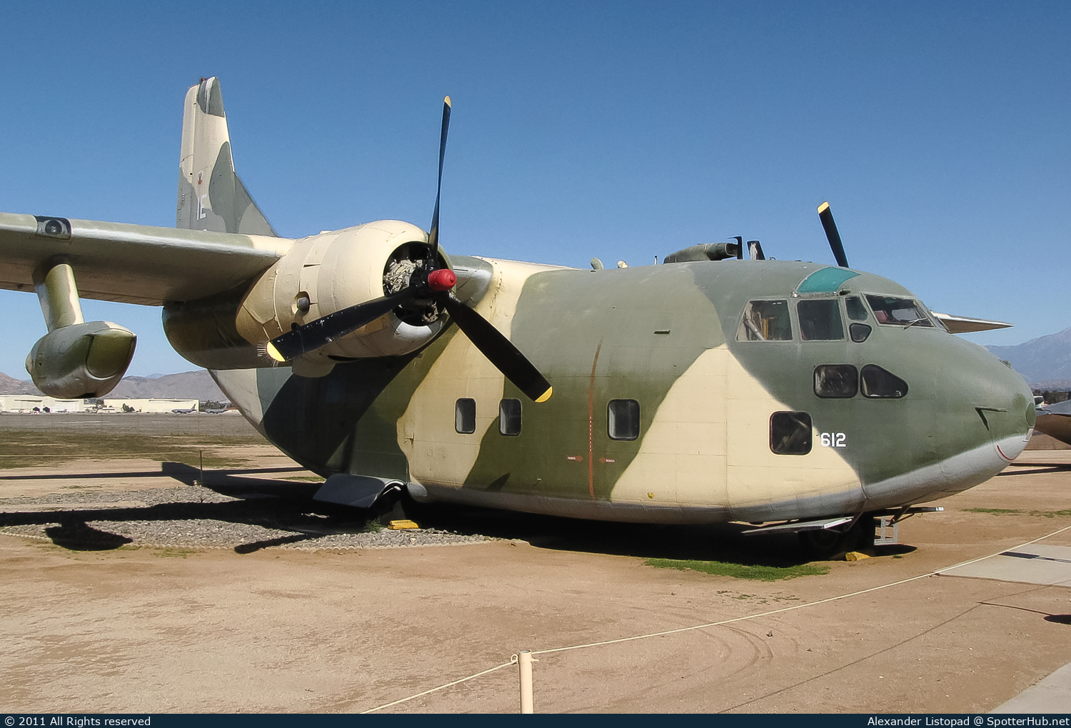 Photo of 54-0612 - Fairchild C-123K Provider operated by US Air Force