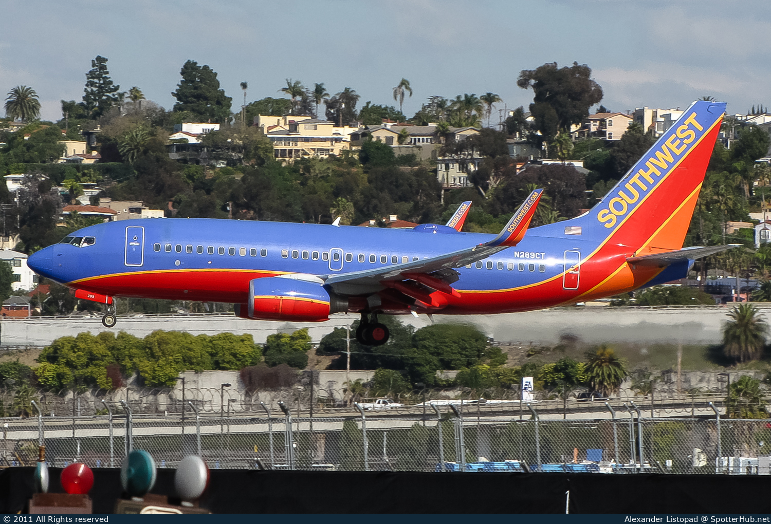 Photo of N289CT - Boeing 737-7H4 operated by Southwest Airlines