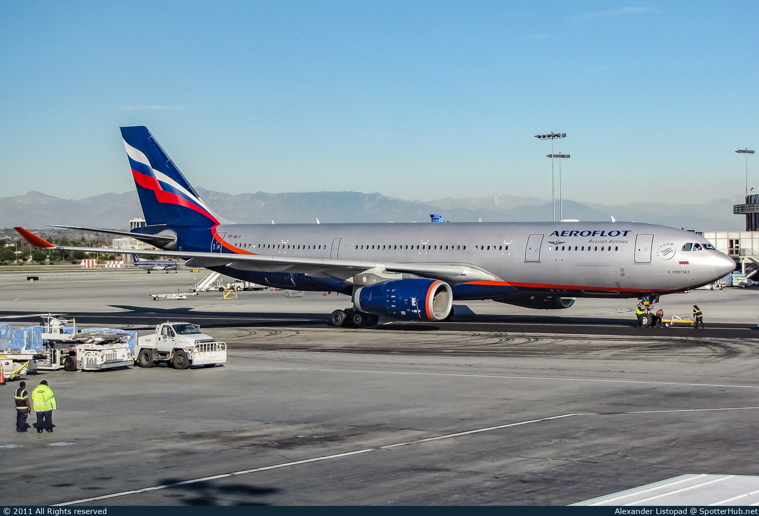 Photo of VP-BLY - Airbus A330-243 operated by Aeroflot