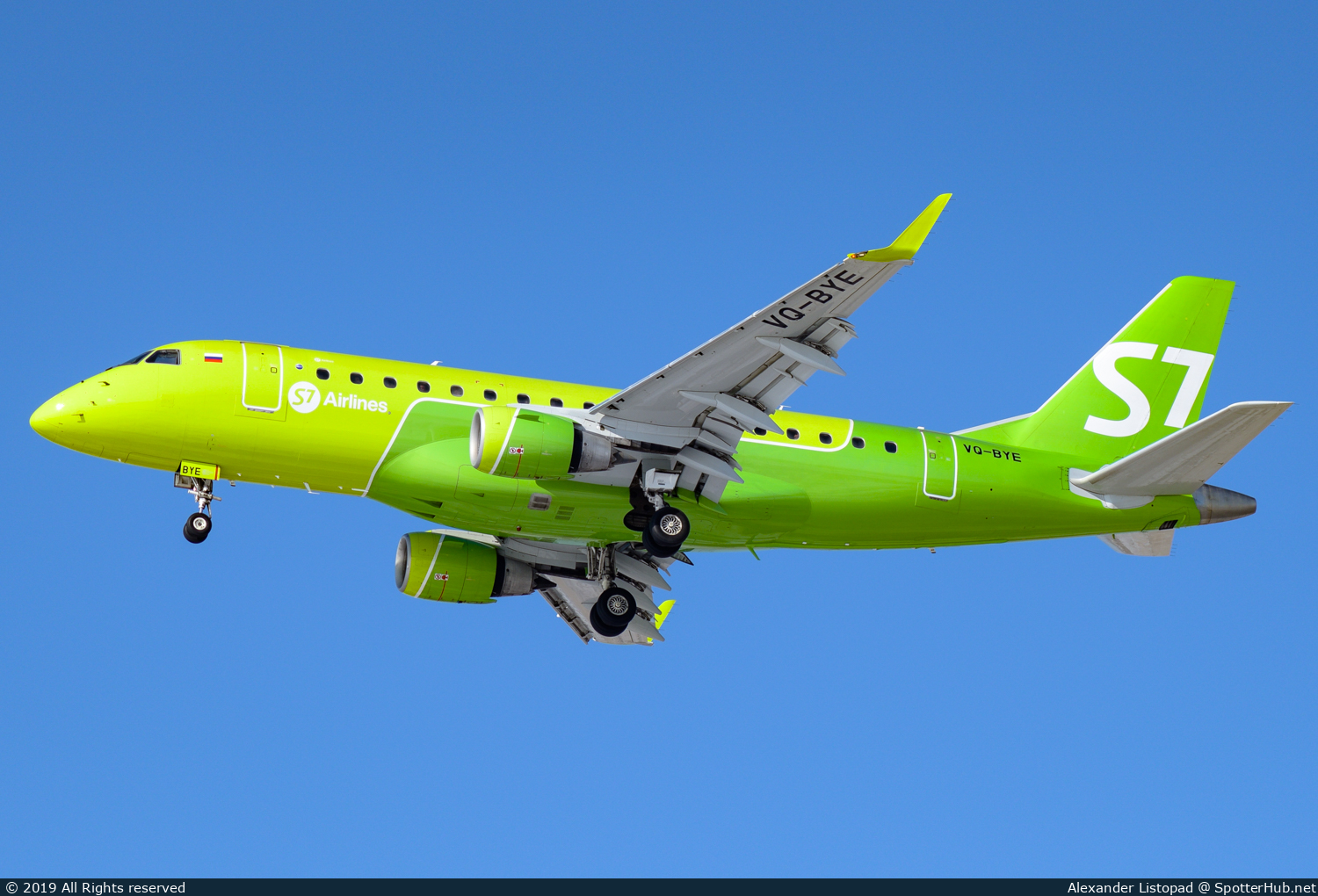 Photo of VQ-BYE - Embraer ERJ-170LR operated by S7 Airlines