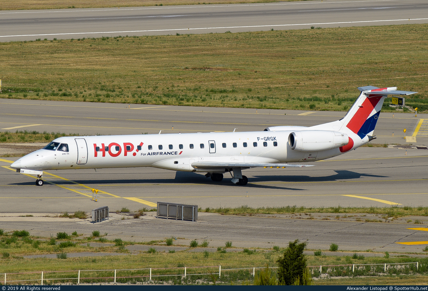 Photo of F-GRGK - Embraer ERJ-145EP operated by Air France HOP