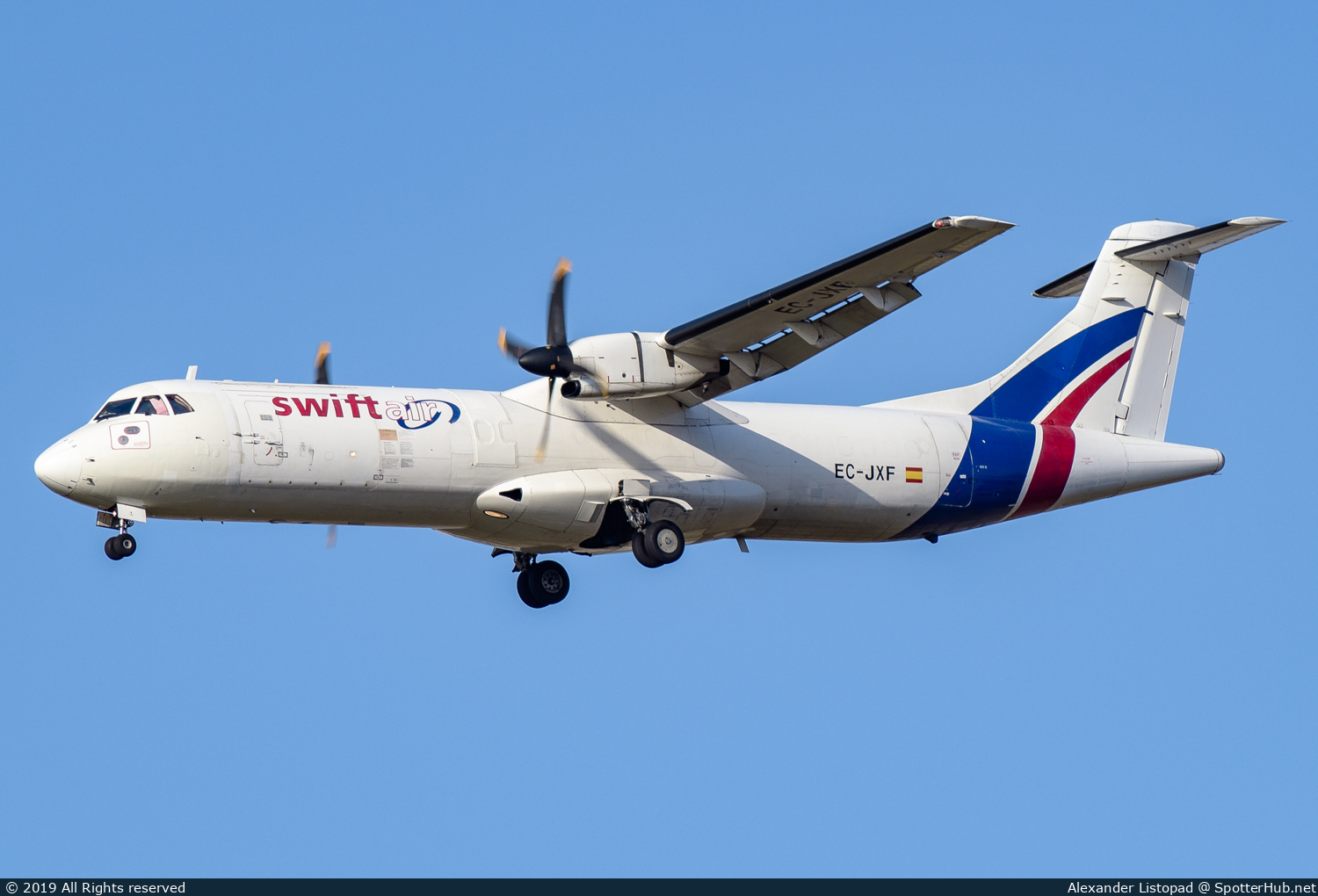 Photo of EC-JXF - ATR 72-211(F) operated by Swiftair
