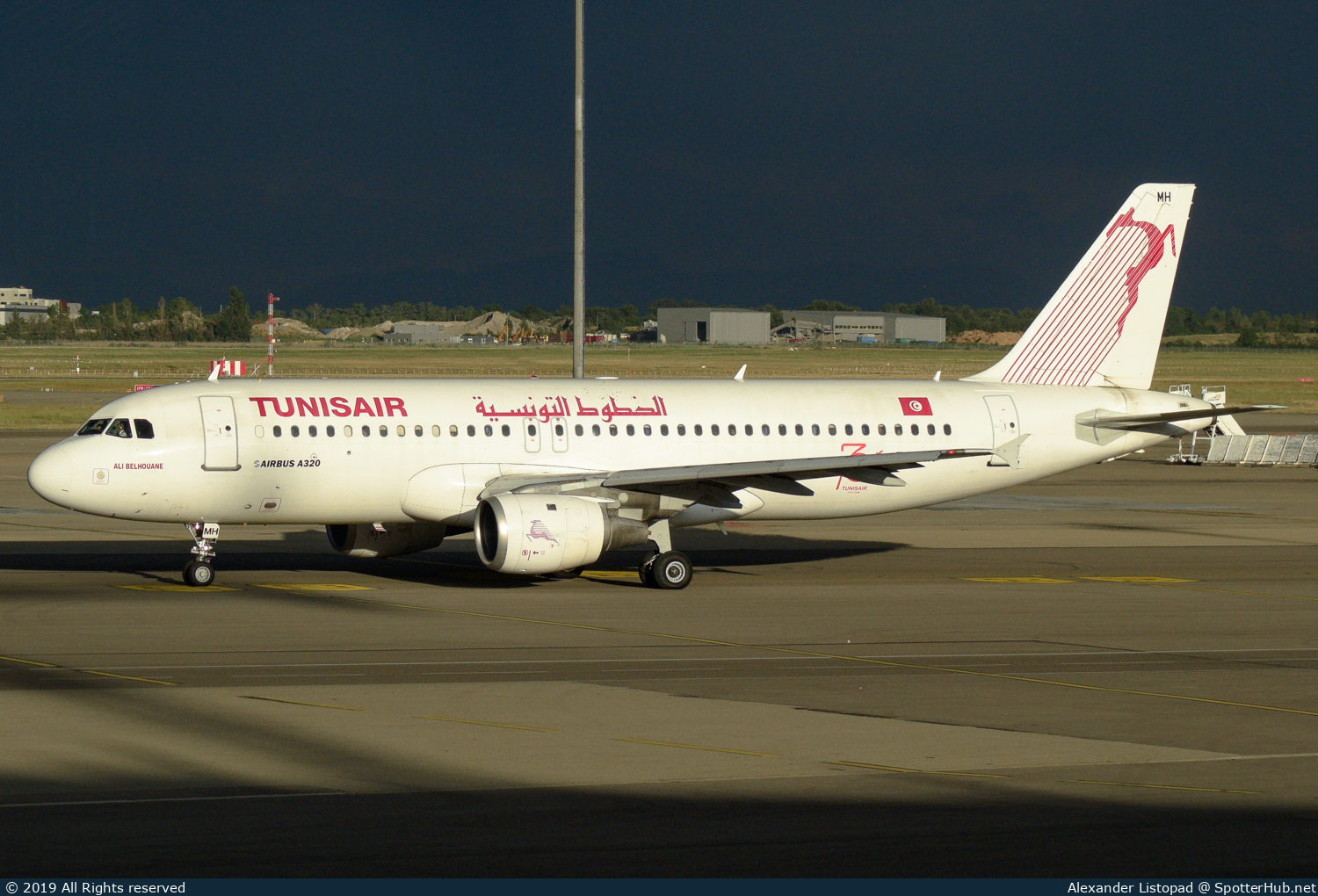 Photo of TS-IMH - Airbus A320-211 operated by Tunisair