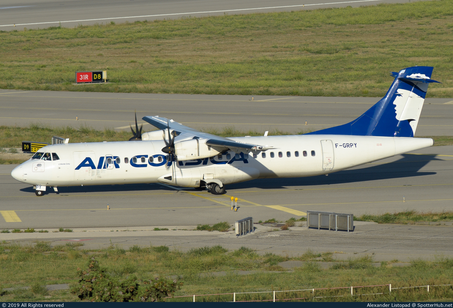 Photo of F-GRPY - ATR 72-500 operated by Air Corsica