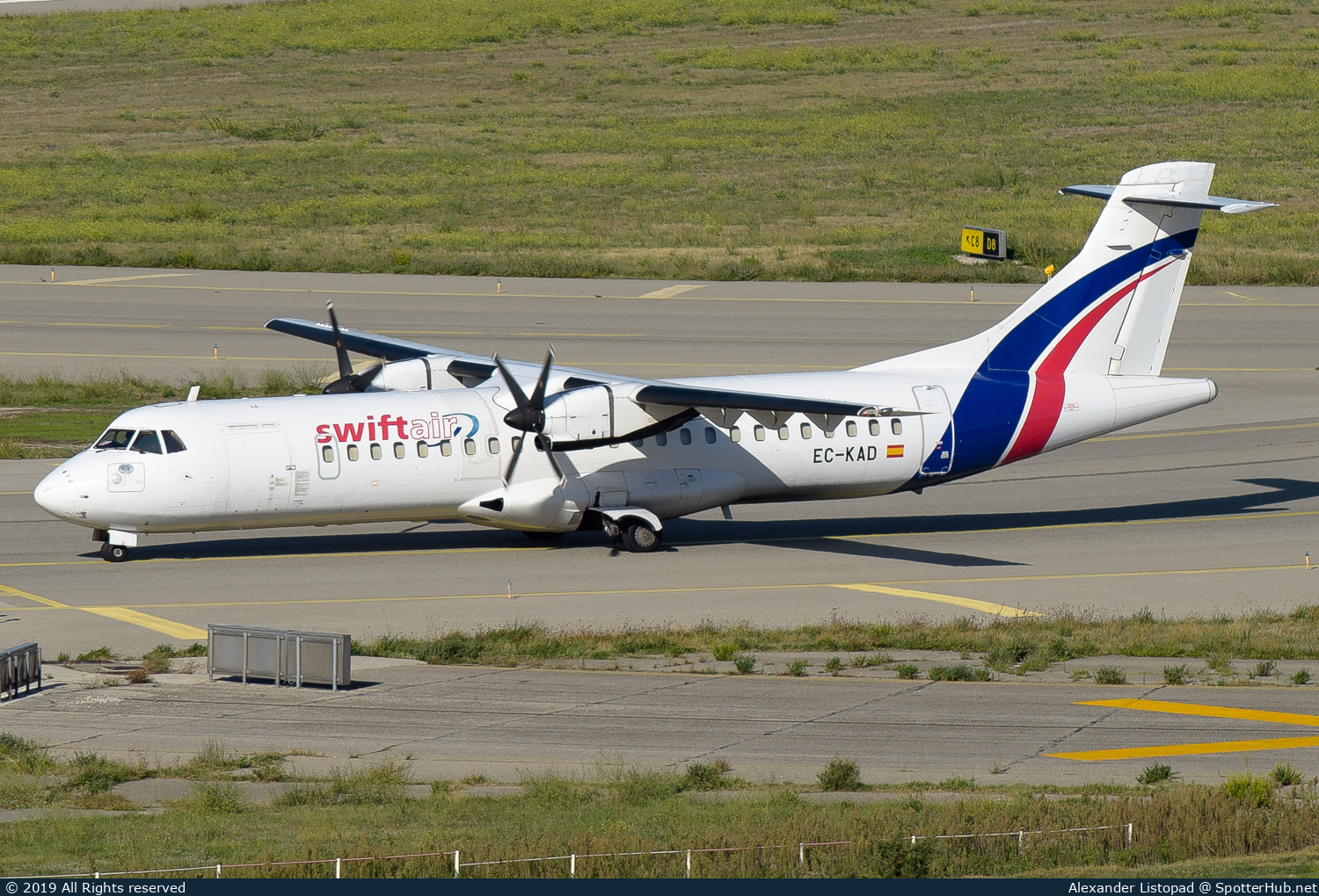 Photo of EC-KAD - ATR 72-202(F) operated by Swiftair