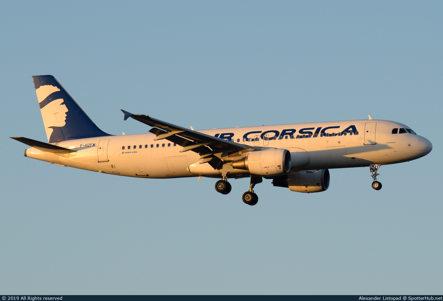 Photo of F-HZFM - Airbus A320-216 operated by Air Corsica