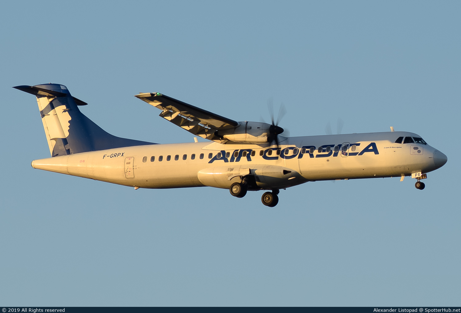 Photo of F-GRPX - ATR 72-500 operated by Air Corsica