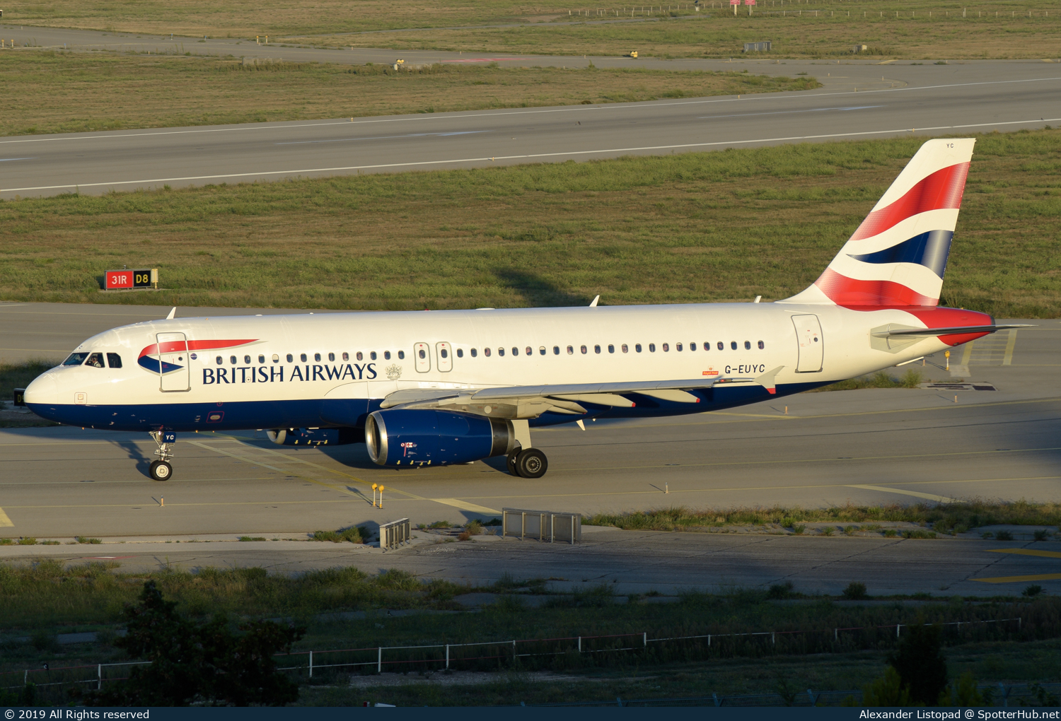 Photo of G-EUYC - Airbus A320-232 operated by British Airways