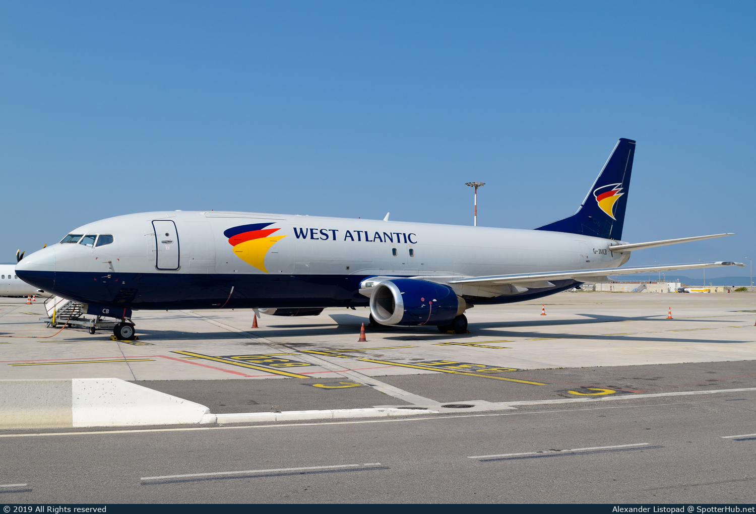 Photo of G-JMCB - Boeing 737-436(SF) operated by West Atlantic Airlines