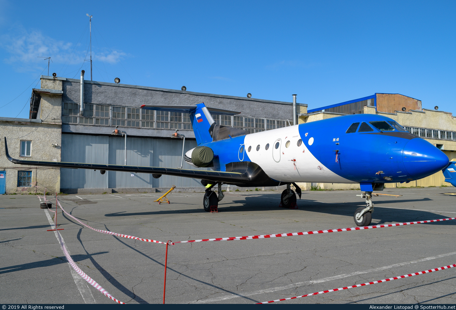 Photo of 87216 - Yakovlev Yak-40MS operated by SibNIA Siberian Aviation Research Institute