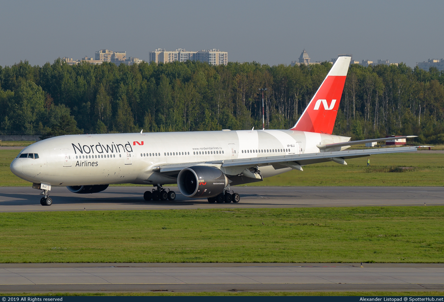 Photo of VP-BJJ - Boeing 777-2Q8(ER) operated by Nordwind Airlines