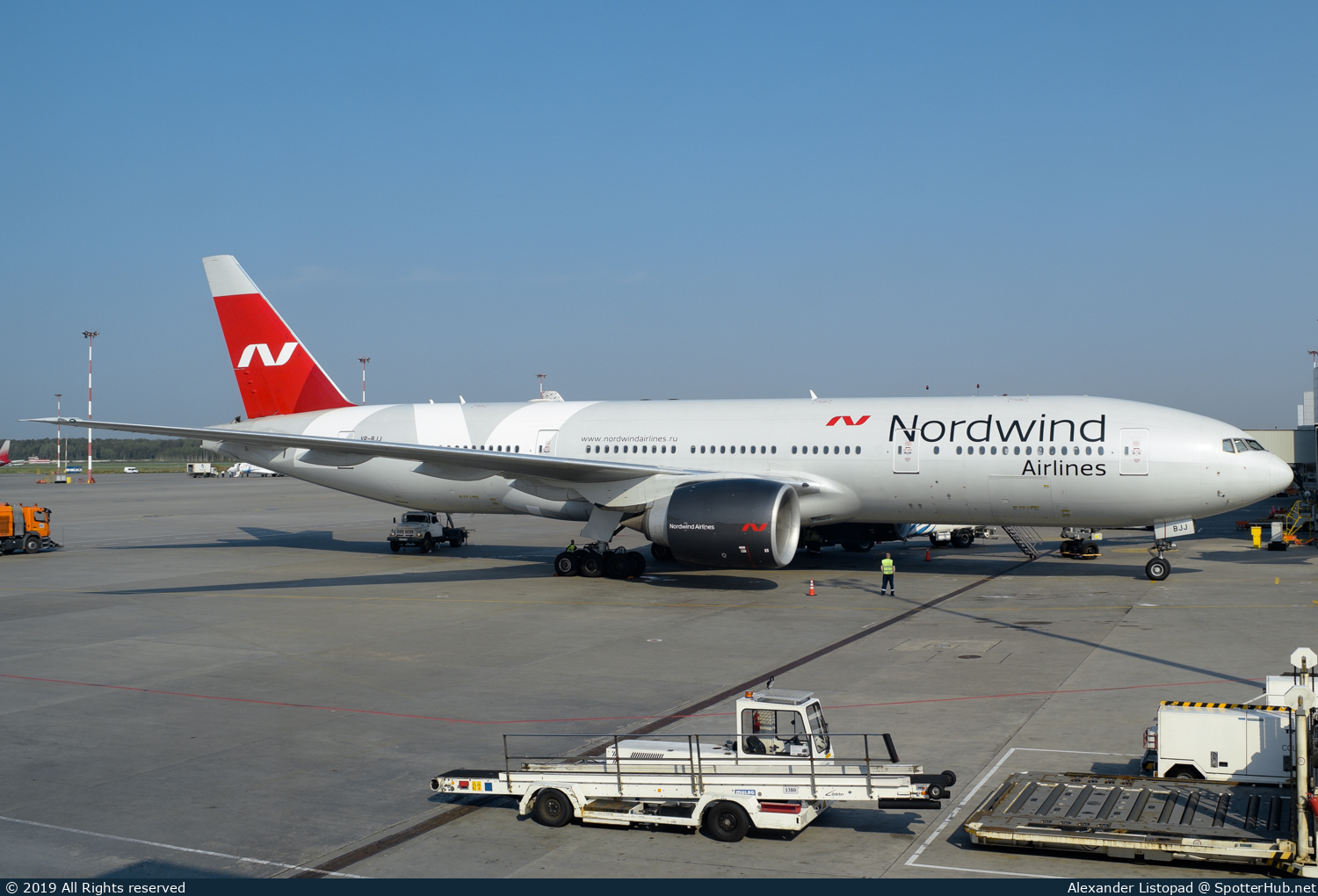 Photo of VP-BJJ - Boeing 777-2Q8(ER) operated by Nordwind Airlines