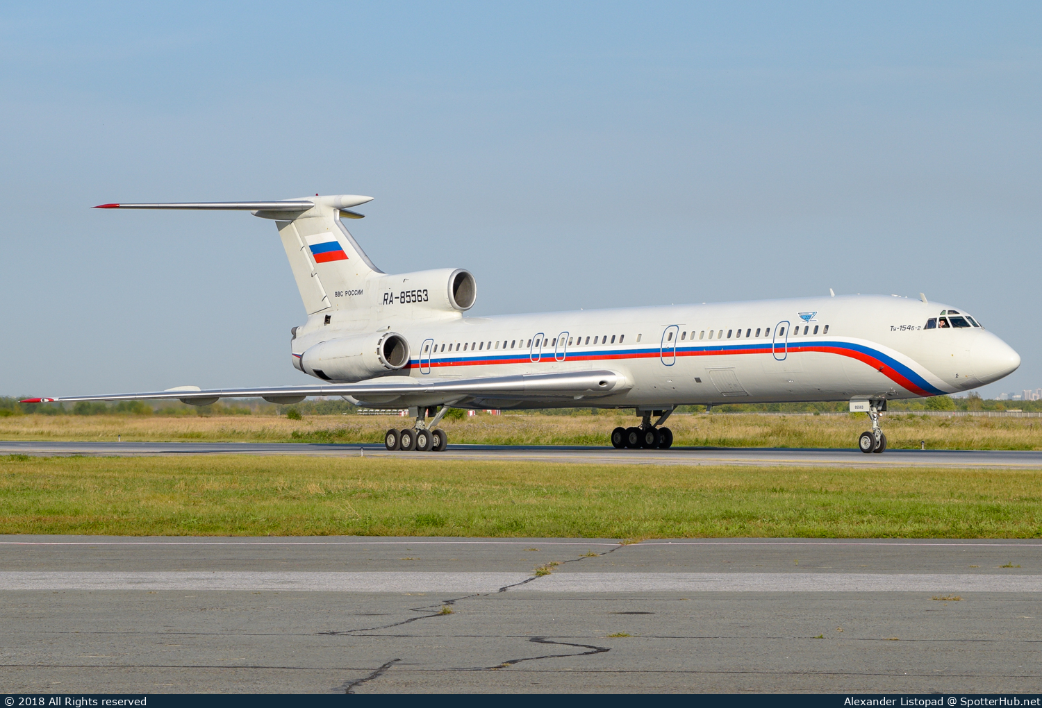 Photo of RA-85563 - Tupolev Tu-154B-2 operated by Russian Air Force