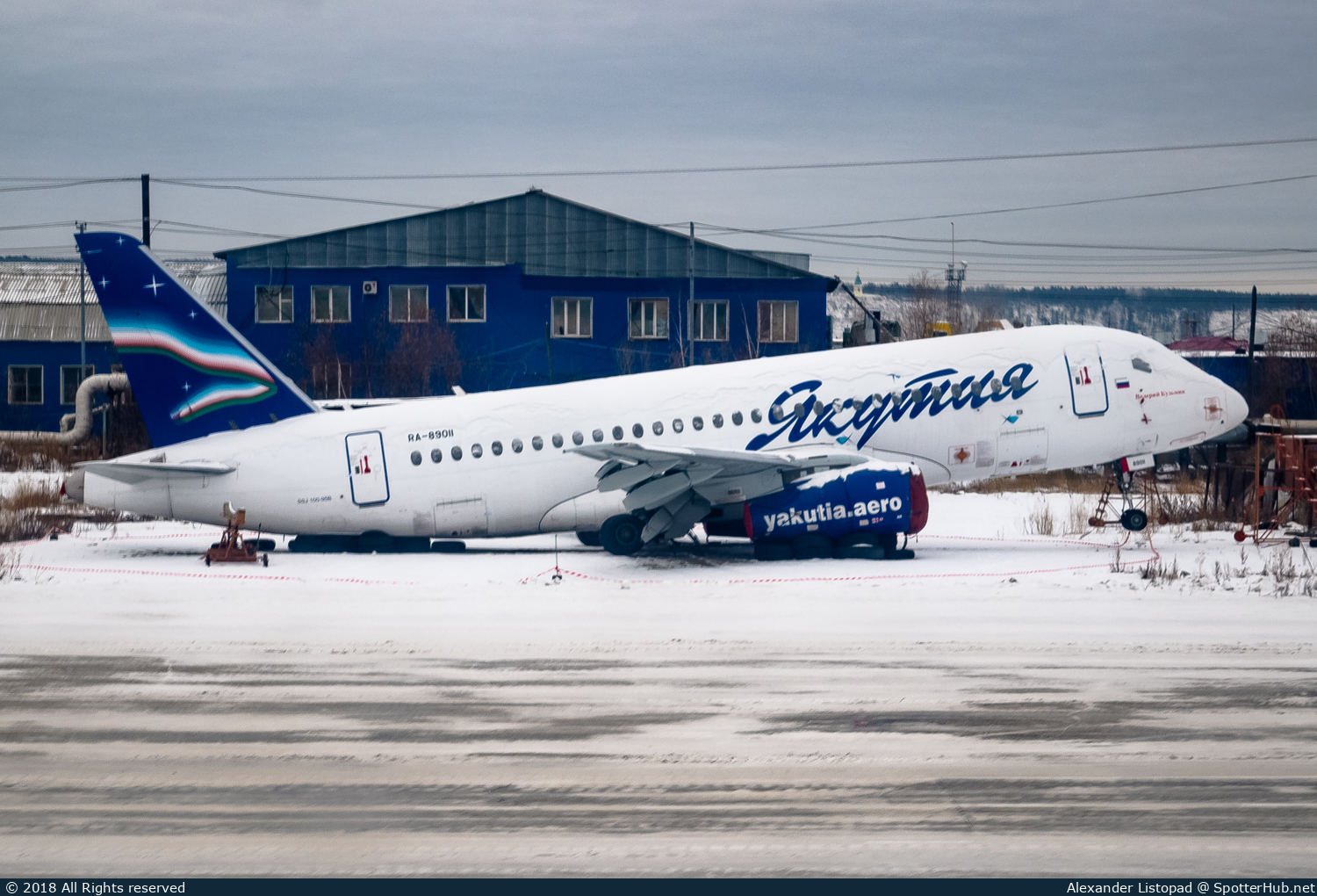 Photo of RA-89011 - Sukhoi Superjet 100-95B operated by Yakutia Airlines