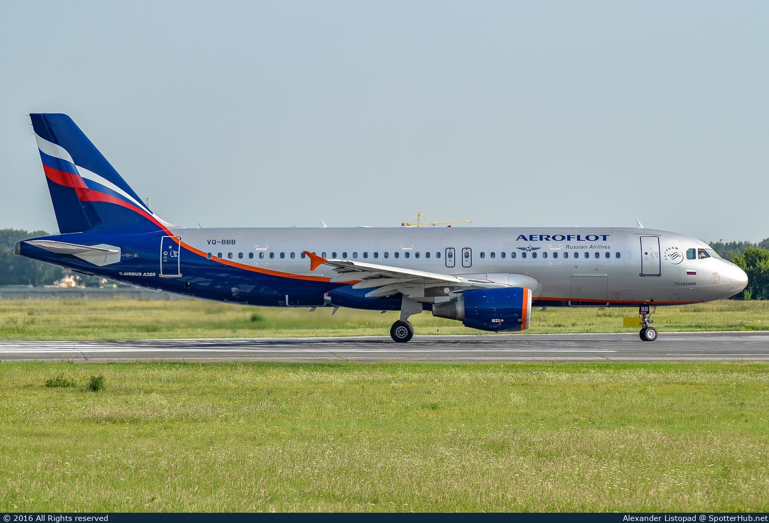 Photo of VQ-BBB - Airbus A320-214 operated by Aeroflot