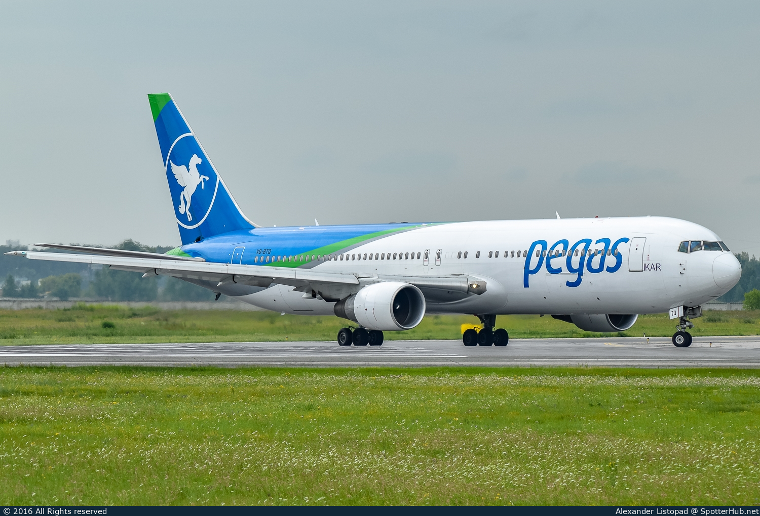 Photo of VQ-BTQ - Boeing 767-3Q8(ER) operated by Ikar Airlines