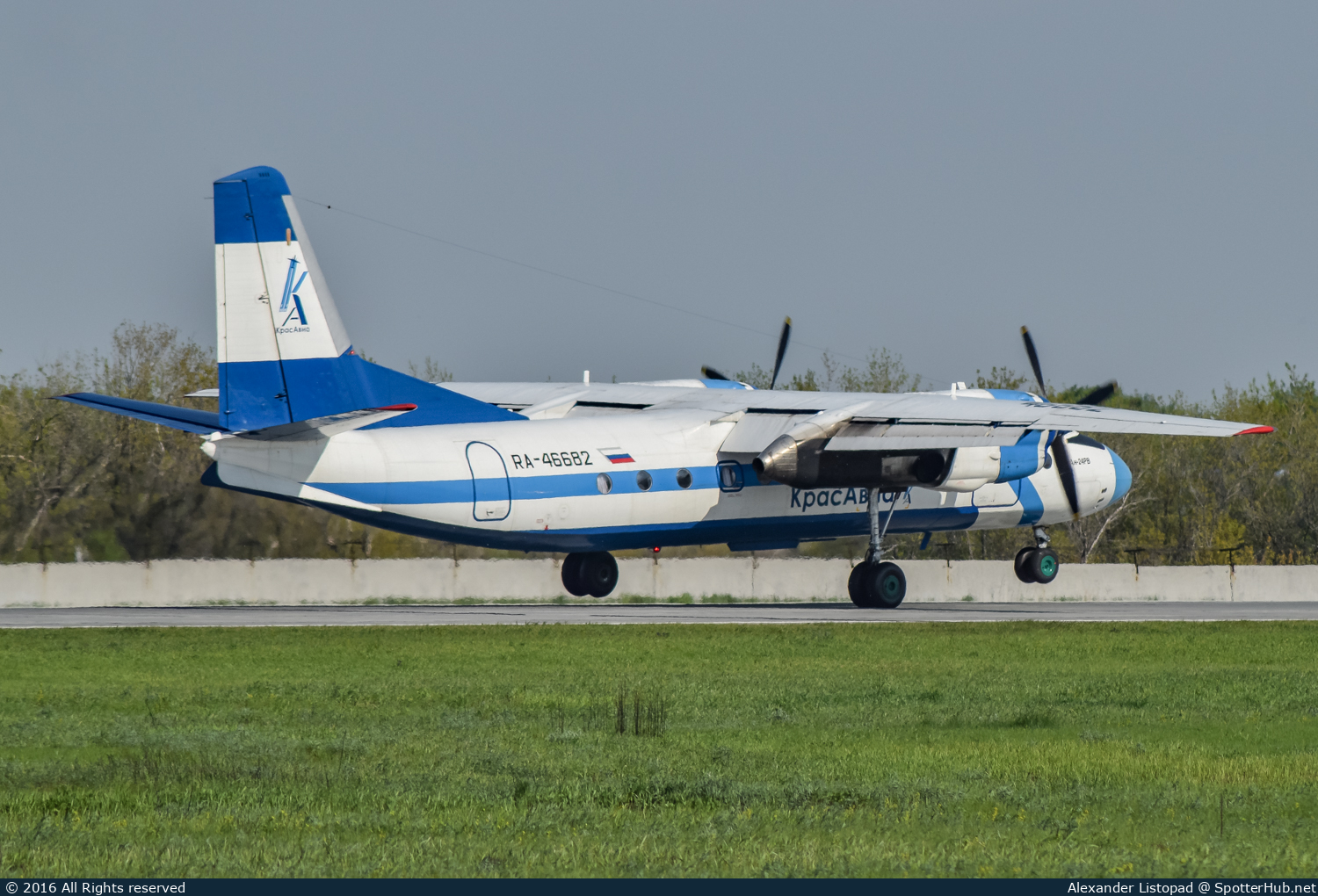 Photo of RA-46682 - Antonov An-24RV operated by KrasAvia