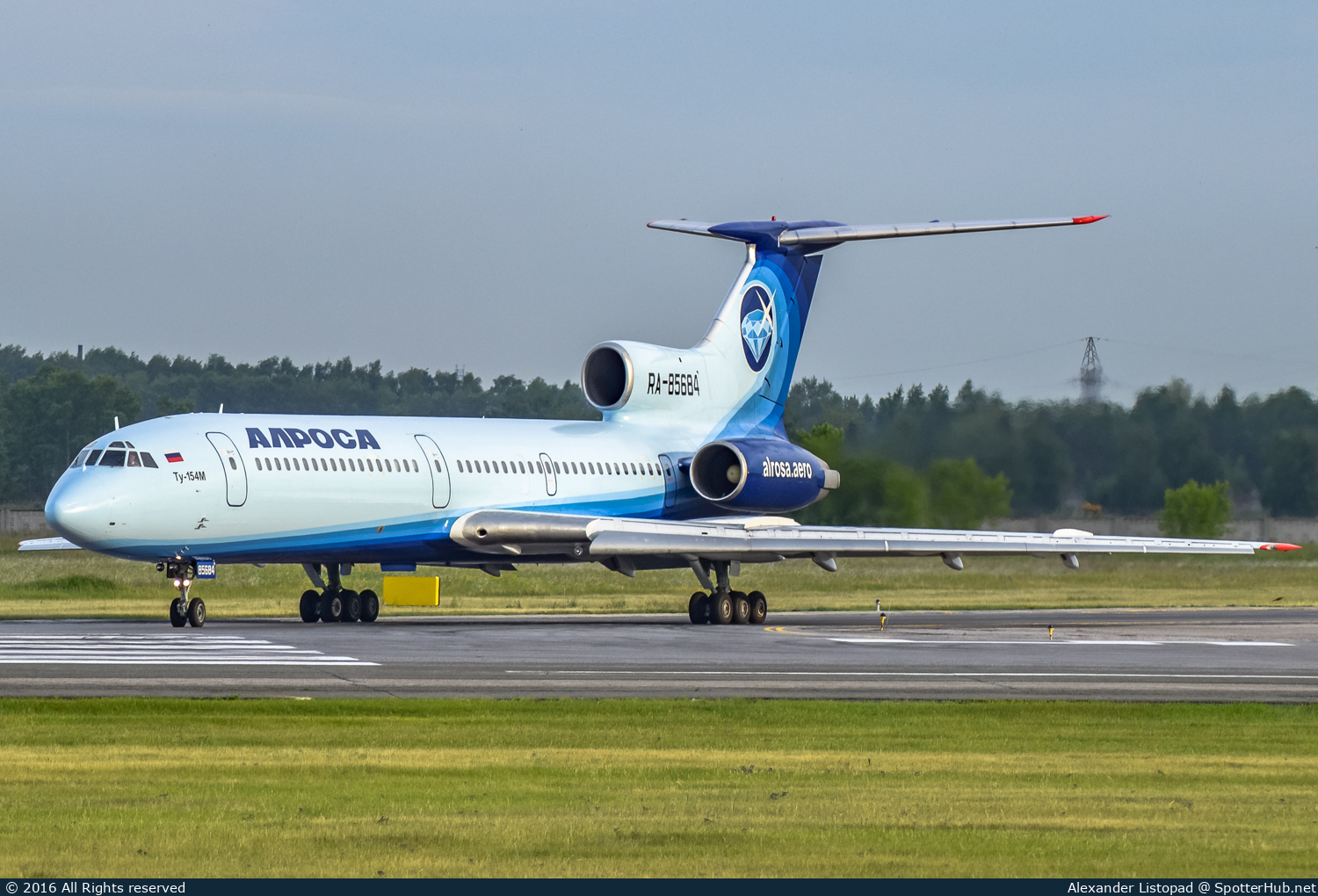 Photo of RA-85684 - Tupolev Tu-154M operated by Alrosa Airlines
