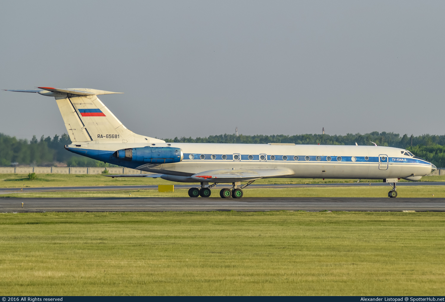 Photo of RA-65681 - Tupolev Tu-134A-3 operated by Russian Air Force